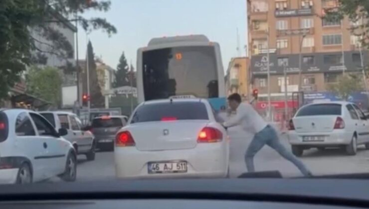 Kahramanmaraş’ta trafikte 2 grup arasında kavga çıktı
