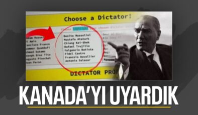 Kanada’daki bir lisede skandal: Mustafa Kemal Atatürk’ü, diktatörler listesine koydular