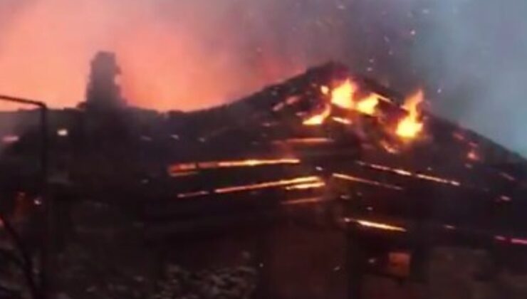 Karabük’te 2 ev yangında hasar aldı