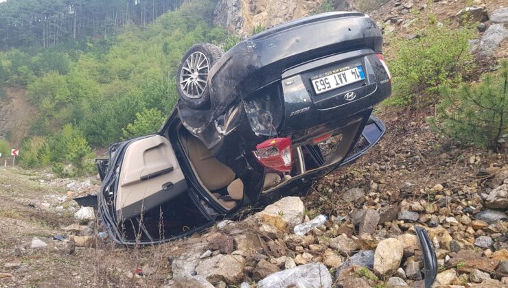 Karabük’te otomobil kazası