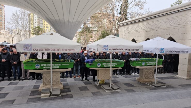 Kayseri’de kızı tarafından öldürülen anne toprağa verildi