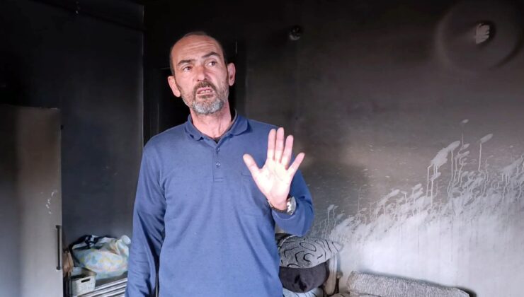 Kırklareli’de müteahhide kızınca sitedeki dairesini yaktı