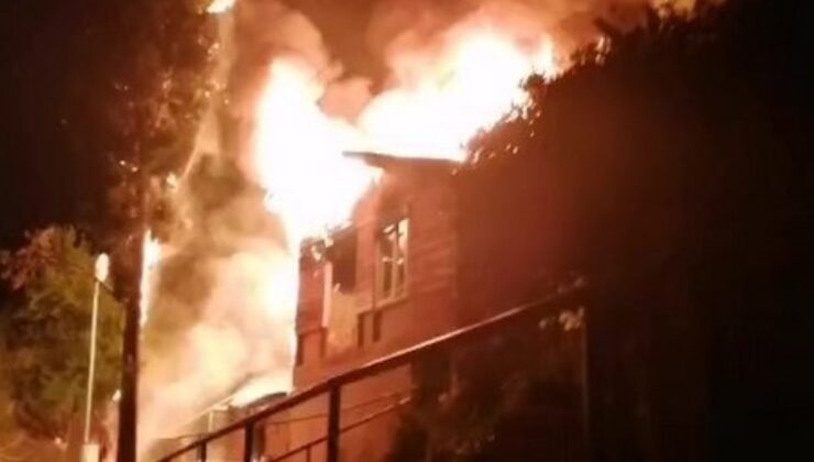 Kocaeli’de alkollü şahıs, bayram günü evini ateşe verdi