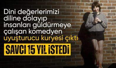 Komedyen Selin Dilmaç’a uyuşturucu ticaretinde suçüstü: 15 yıl hapisle yargılanıyor