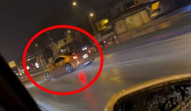 Konya’da drift yapan 68 sürücüye 3 milyon lira ceza