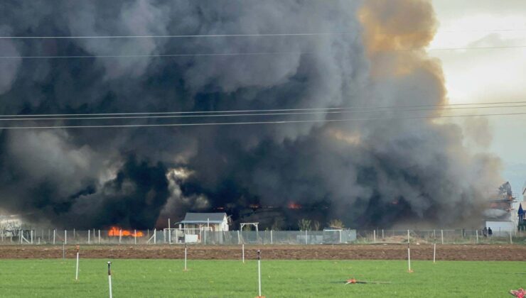 Konya’da kaynak makinesi, tavuk çiftliğinde yangın çıkardı