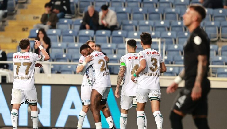 Konyaspor, Hatayspor deplasmanında üç puanı kaptı