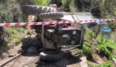 Kütahya’da tamir etmeye çalıştığı traktörün altında can verdi