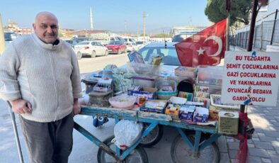 Manisa’da şehit ve gazi çocuklarına ücretsiz oyuncak dağıtıyor