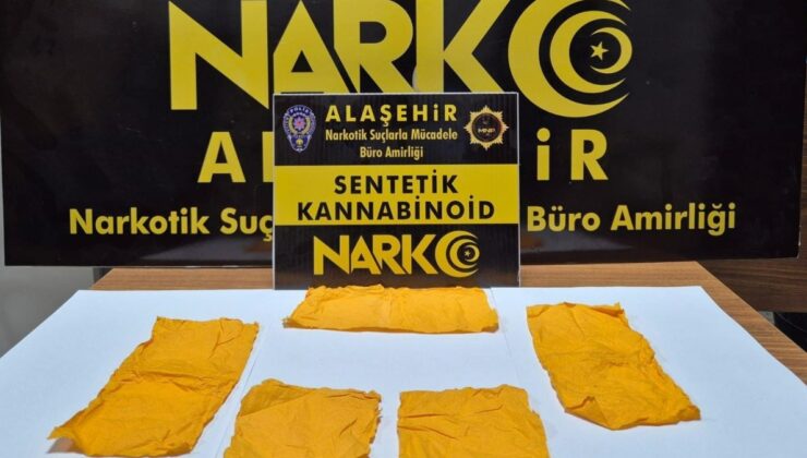 Manisa’da uyuşturucu taciri yakalandı