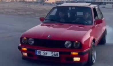 Mardin’de drift atan sürücü cezadan kaçamadı