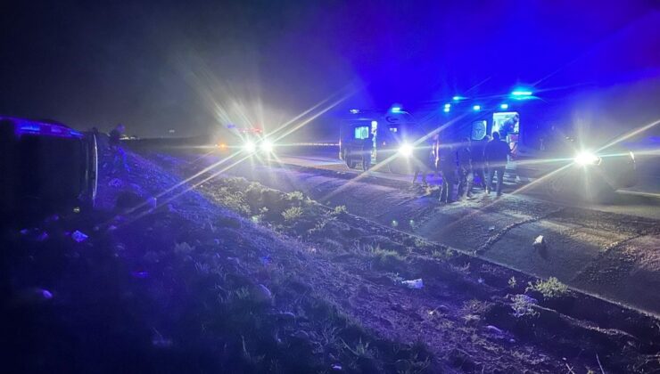 Mardin’de minibüs kazası: 3 kişi yaralandı