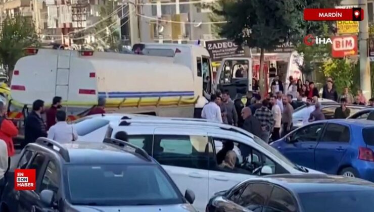 Mardin’de yol kavgasında kendi sopasıyla dayak yedi