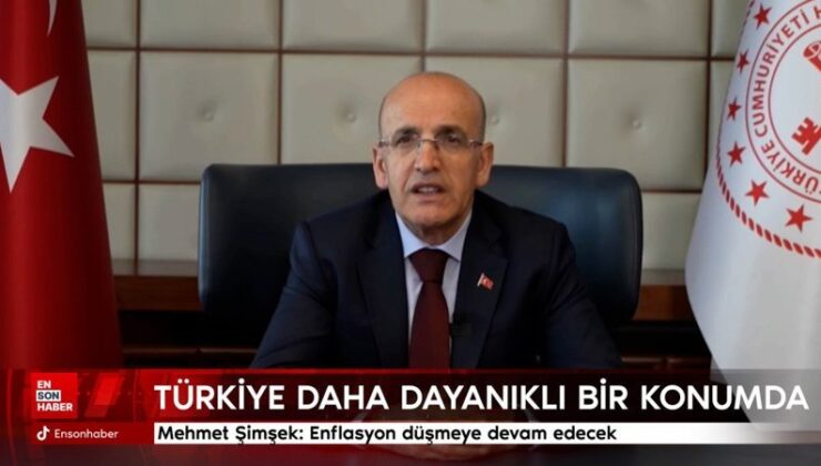 Mehmet Şimşek: Enflasyon düşmeye devam edecek