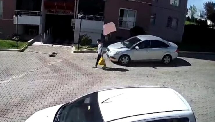 Mersin’de çatıdan düşen fayans, çocuğun kafasına çarpıyordu