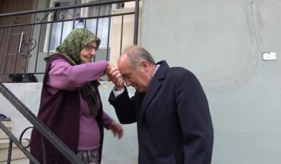 Muharrem İnce, memleketi Yalova’da bayram geleneğini sürdürdü