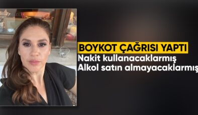Müjde Evrim Alasya’dan İmamoğlu için boykot çağrısı: Alkol almayın