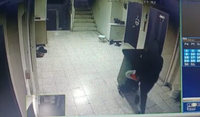 Nevşehir’de çöp yerine ayakkabıları topladı