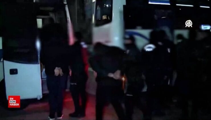 “Orkinos-Bulut” operasyonunda yakalanan şüpheliler adliyeye sevk edildi