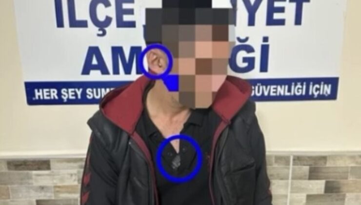 Osmaniye’de ehliyet sınavına kopya düzeneğiyle girmeye çalıştı