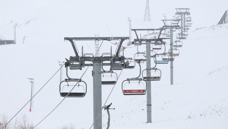 Palandöken’de kayak sezonu sona erdi