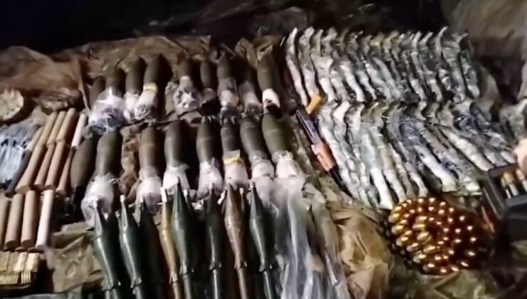 Pençe-Kilit bölgesinde teröristlere ait bir mağara kullanılamaz hale getirildi