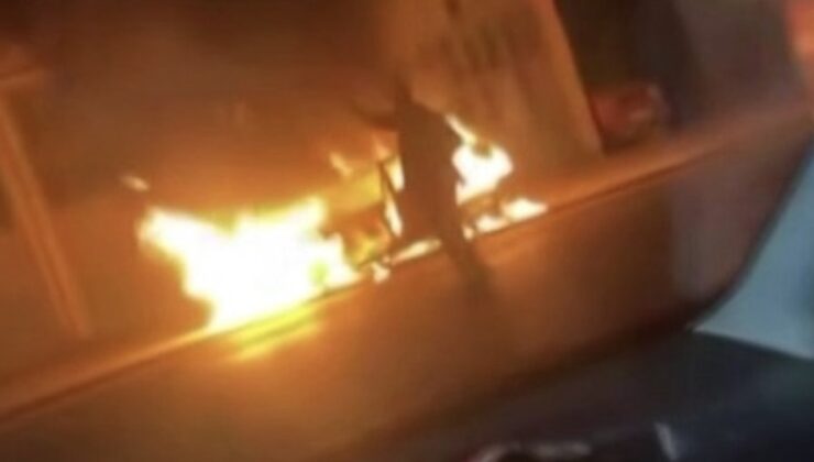 Sakarya’da daha taksidini bitirmediği otomobilini İsrail’e tepki olsun diye yaktı