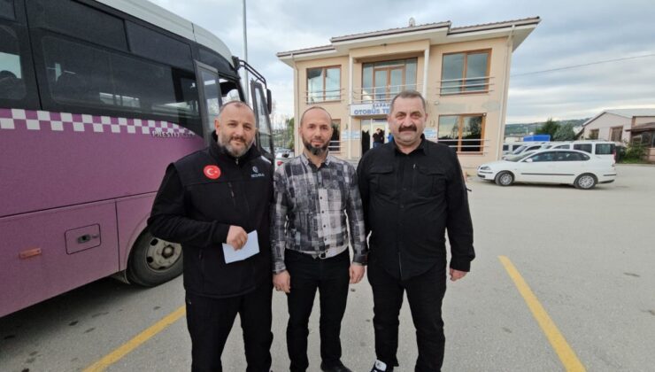 Sakarya’da otobüs şoförü, ödül olarak verilen parayı Gazze’ye bağışladı