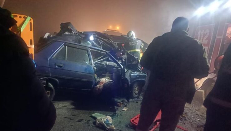 Samsun’da feci kazada 5 kişi hayatını kaybetti