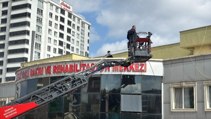 Samsun’da huzurevinde yangın çıktı: 85 kişi tahliye edildi