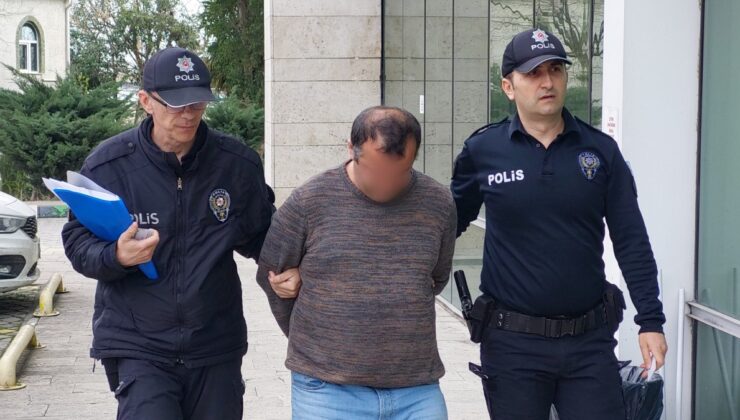 Samsun’da polise kafa atan şahıs tutuklandı