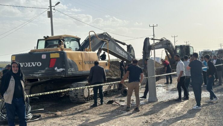 Şanlıurfa’da 4 işçi göçük altına kaldı
