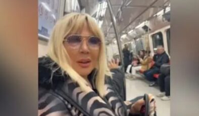 Şarkıcı Safiye Soyman metroya bindi! Deneyimini sosyal medyadan paylaştı