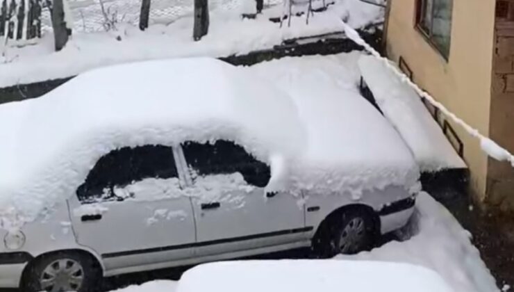 Sinop’ta kar yağışı etkili oluyor