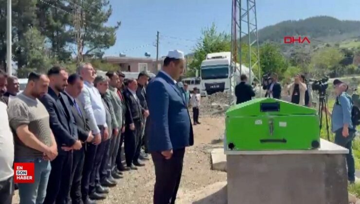 Sulama kanalında cansız bedeni bulunan Cumali, toprağa verildi