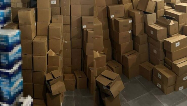 Tekirdağ’da 15 milyon 960 bin makaron ele geçirildi