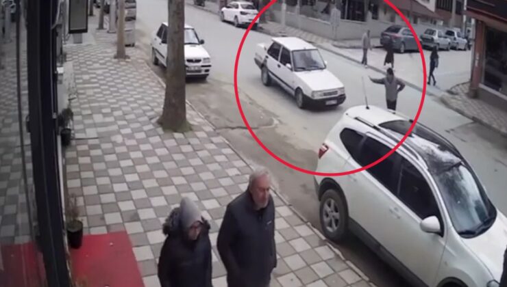 Tokat’ta yolun karşısına geçerken aniden geri dönen yayaya otomobil çarptı