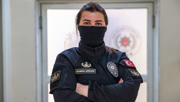 Van’da kadın bomba uzmanından 8 yılda 100’ün üzerinde vakaya müdahale