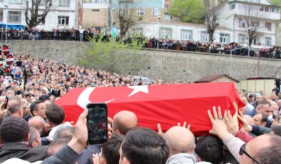 Volkan Konak, Maçka’da son yolculuğuna uğurlanıyor
