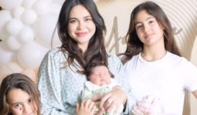 Zeynep Demirel doğum sonrası, kızlarının tepkilerini anlattı