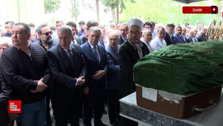 11. Cumhurbaşkanı Abdullah Gül, İzmir’de dayısının cenaze törenine katıldı