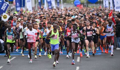 20. İstanbul Yarı Maratonu koşuldu