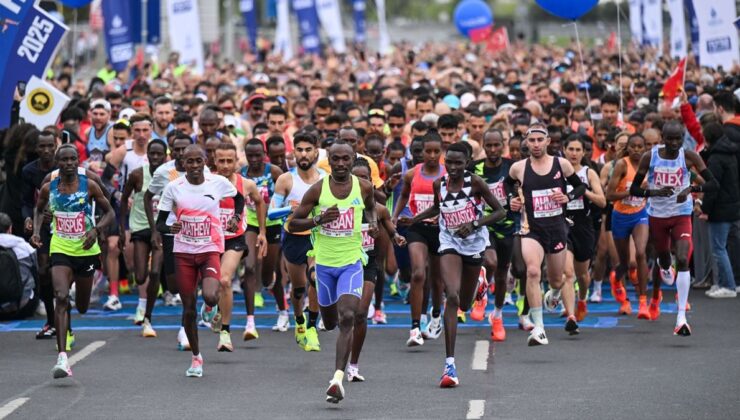 20. İstanbul Yarı Maratonu koşuldu