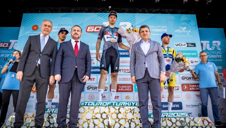 60. Cumhurbaşkanlığı Bisiklet Turu’nda ilk etabı Simon Dehairs kazandı
