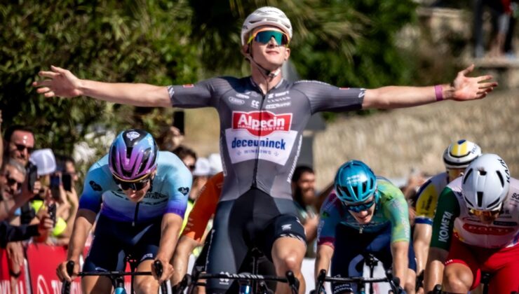 60. Cumhurbaşkanlığı Türkiye Bisiklet Tipi’nde Kemer – Kalkan etabının galibi Tibor Del Grosso