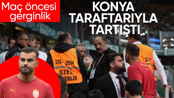 Abdülkerim Bardakcı, Konyasporlu taraftarlarla tartıştı