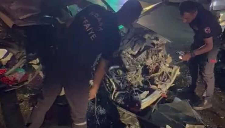 Adana’da otomobil ile kamyon çarpıştı: 1 ölü, 1 yaralı