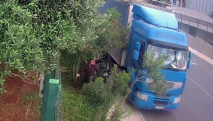 Adana’da tırın camını kırıp hırsızlık yaptı