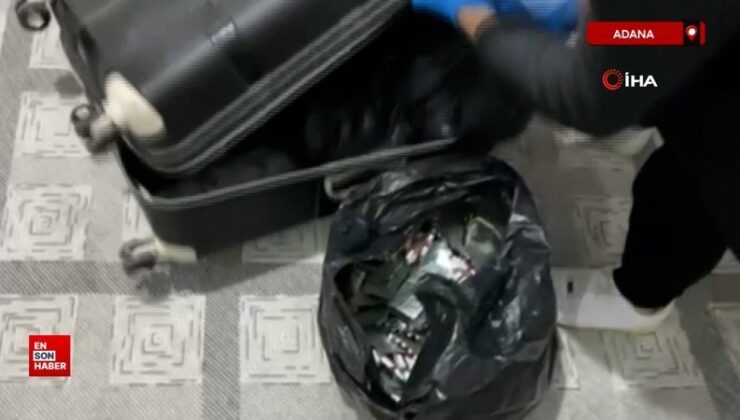 Adana’da valizinde 6 bin uyuşturucu hap çıktı, ‘İçiciyim’ dedi