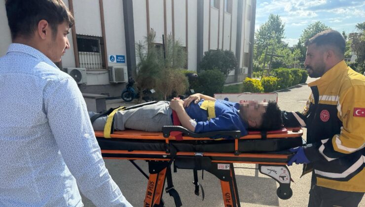 Adıyaman’da araba ile motosiklet çarpıştı